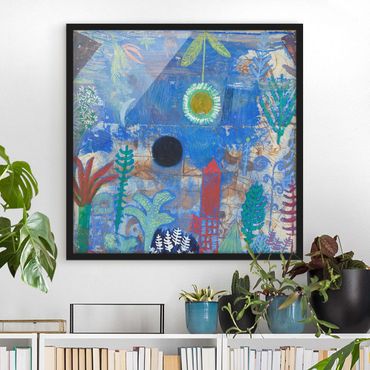 Framed poster - Paul Klee - Sunken Landscape