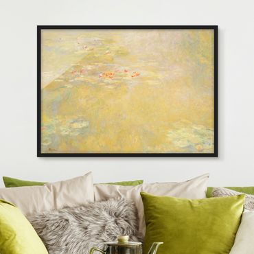 Framed poster - Claude Monet - The Water Lily Pond