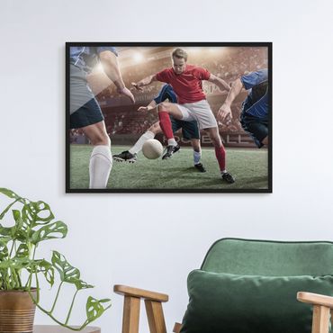 Framed poster - Football Rival