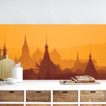 Kitchen wall cladding - Temple City In Myanmar