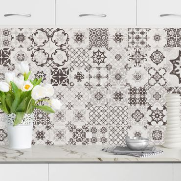 Kitchen wall cladding - Ceramic Tiles Agadir Grey