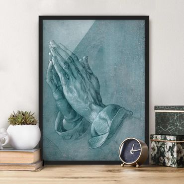 Framed poster - Albrecht Dürer - Study Of Praying Hands