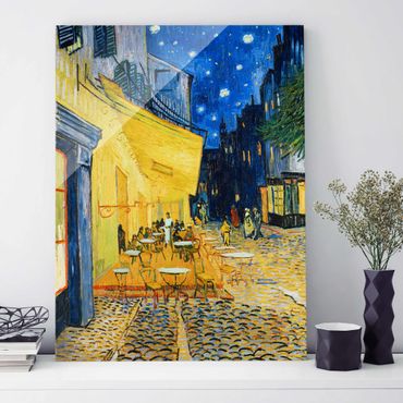 Glass print - Vincent van Gogh - Café Terrace at Night