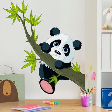 Wall sticker - Climbing panda