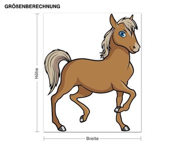 Wall sticker - Trotting Horse