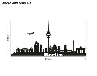 Wall sticker - Berlin skyline