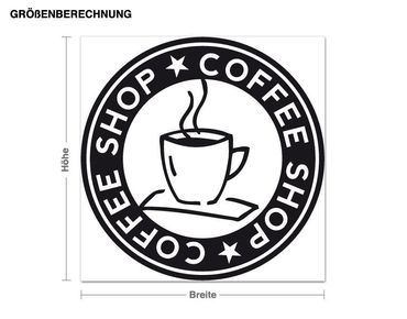 Wall sticker - Coffee Shop