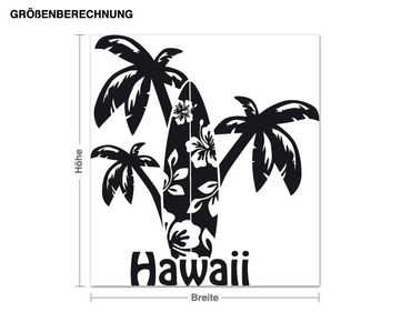 Wall sticker - Hawaii Palm Trees