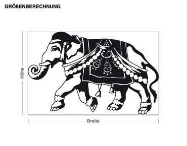 Wall sticker - Indian Elephant