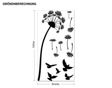 Wall sticker - Dandelion with Birds