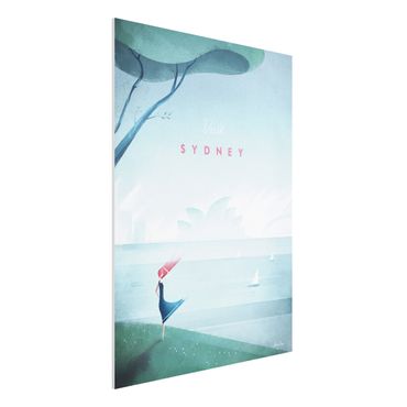 Print on forex - Travel Poster - Sidney