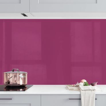 Kitchen wall cladding - Orchid
