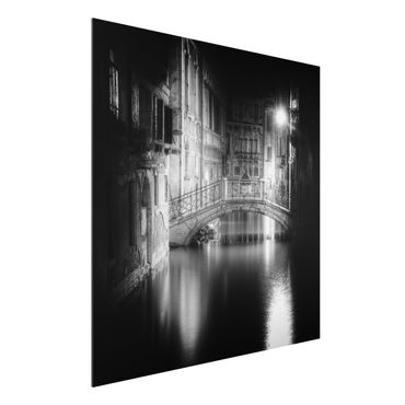 Print on aluminium - Bridge Venice