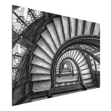 Print on aluminium - Chicago Staircase