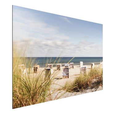 Print on aluminium - Baltic Sea And Beach Baskets