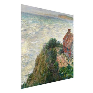 Print on aluminium - Claude Monet - Fisherman's house at Petit Ailly
