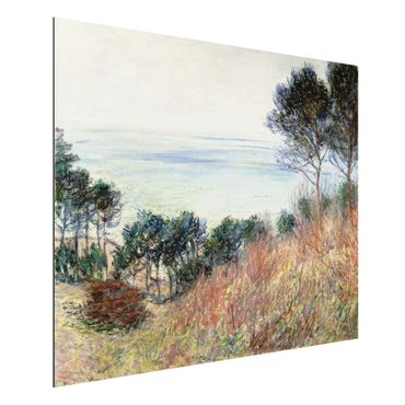 Print on aluminium - Claude Monet - The Coast Of Varengeville