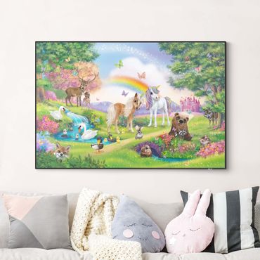 Interchangeable print - Animal Club International - Magical Forest With Unicorn