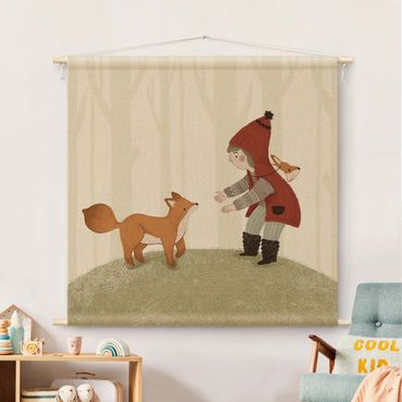 Tapestry - Anna Lunak Illustration - Forest Friends