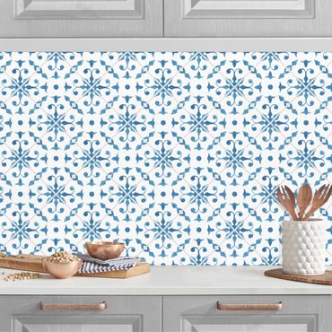 Kitchen wall cladding - Watercolour Tiles - Tavira