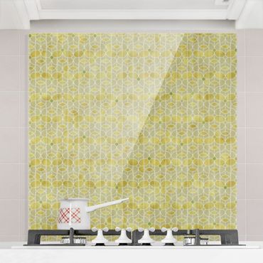 Splashback - Art Deco Butterfly Pattern - Square 1:1