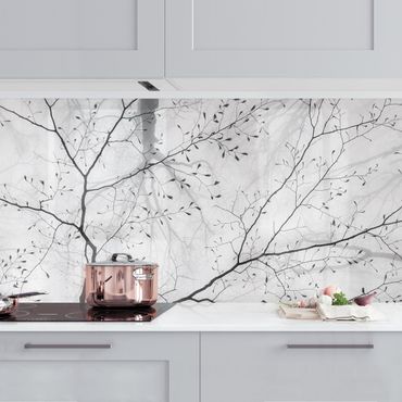 Kitchen wall cladding - Treetops In The Sky