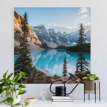 Print on canvas - Mountain Lake