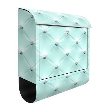 Letterbox - Diamond Turquoise Luxury