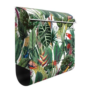 Letterbox - Colourful Tropical Rainforest Pattern