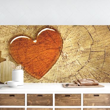 Kitchen wall cladding - Natural Love