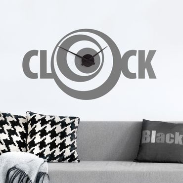Wall sticker clock - CLOCK