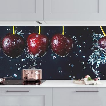 Kitchen wall cladding - Fresh Cherries