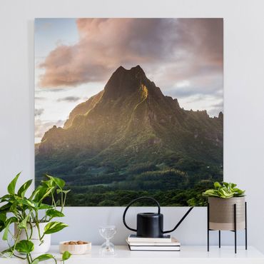 Print on canvas - The Mountain
