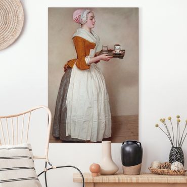 Canvas print - Jean Etienne Liotard - The Chocolate Girl