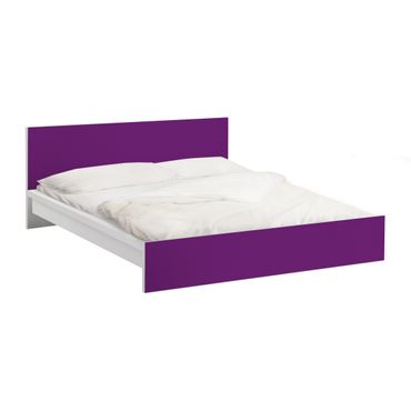 Adhesive film for furniture IKEA - Malm bed 160x200cm - Colour Purple