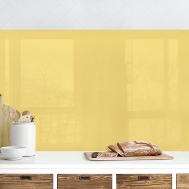 Kitchen wall cladding - Honey