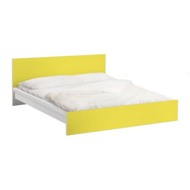 Adhesive film for furniture IKEA - Malm bed 180x200cm - Colour Lemon Yellow