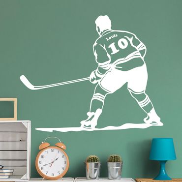 Wall sticker - Hockey player