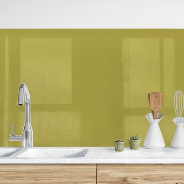 Kitchen wall cladding - Lime Green Bamboo