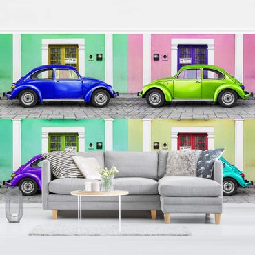 Wallpaper - Coloured Beetles
