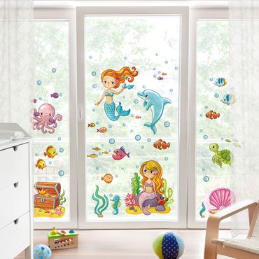 Window sticker - Mermaid - Underwater World Set
