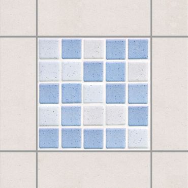 Tile sticker - Mosaic Tiles Light Blue