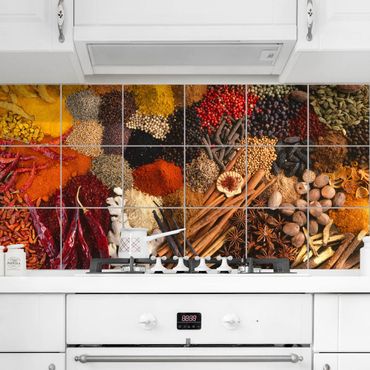 Tile sticker - Exotic Spices