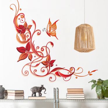 Wall sticker - Floral Decoration