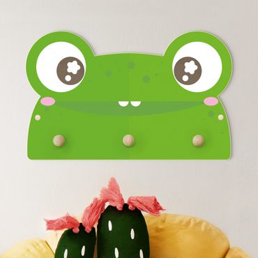 Coat rack for children - Cheeky Frog