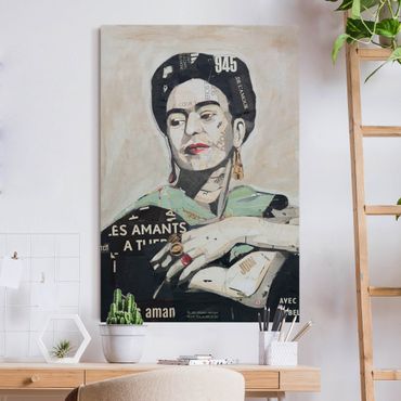 Acoustic art panel - Frida Kahlo - Collage No.4