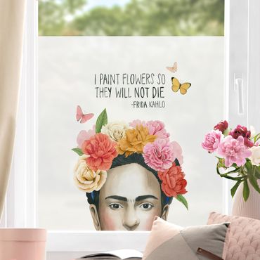 Window decoration - Frida's Thoughts - Flowers