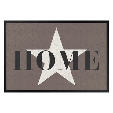 Doormat - Home Stars White