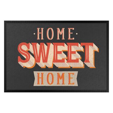 Doormat - Home sweet Home retro