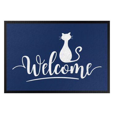Doormat - Welcome Cat